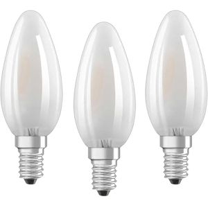 OSRAM LED-Lampe Classic B, E14, 6,8W ersetzt 60W, tageslichtweiß, 3 Stück