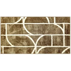 Webteppich  Sebastien , mehrfarbig , Synthetische Fasern,Jute , Maße (cm): B: 80