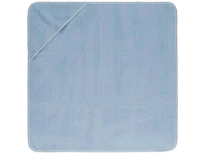 Avelia Kapuzenbadetuch, Blau, Textil, 100x100 cm, AZO-frei, Bsci, Oeko-Tex® Standard 100, saugfähig, durchgefärbt, Pflegen, Baden, Kapuzenhandtuch