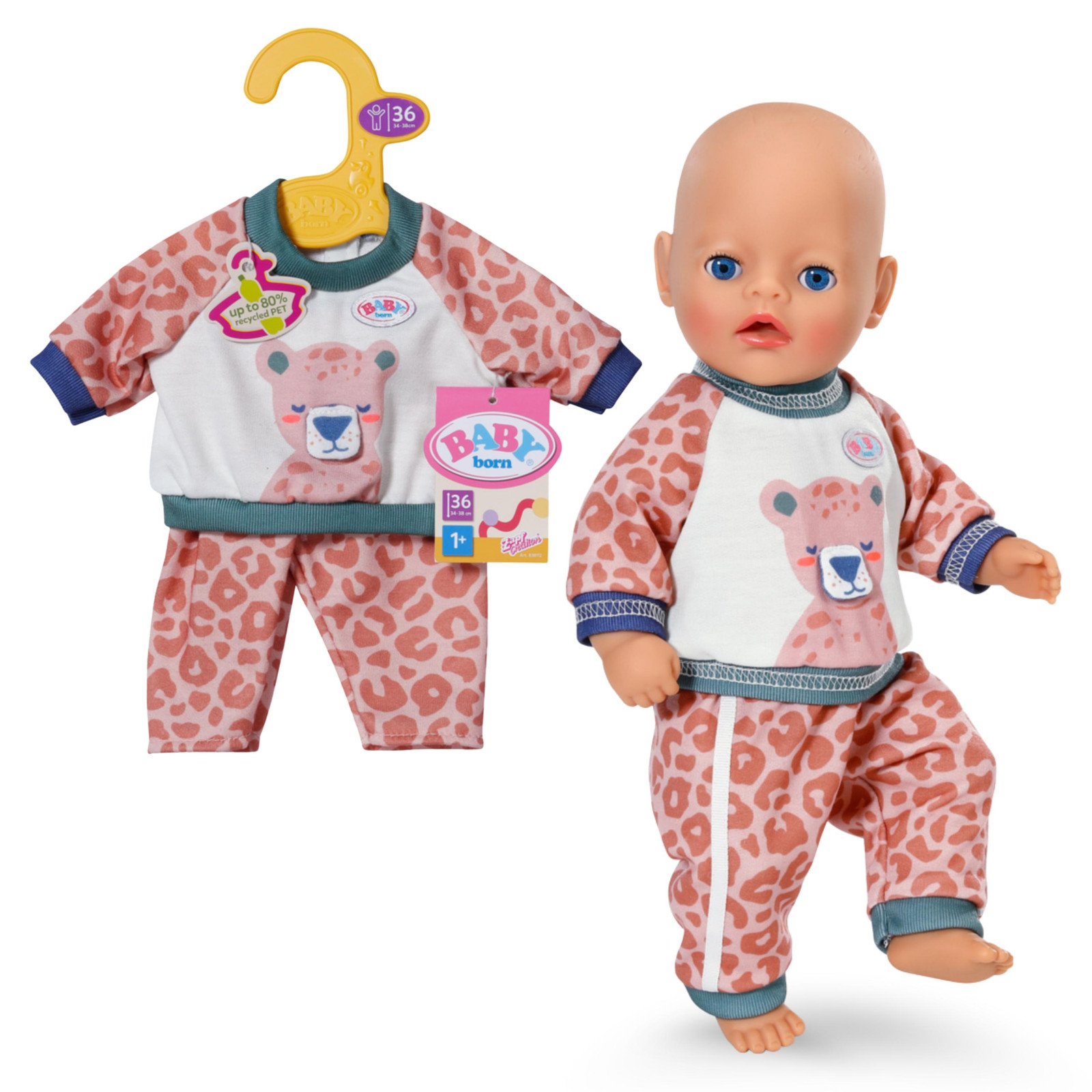 BABY born joggingpak jungleprint 36 cm