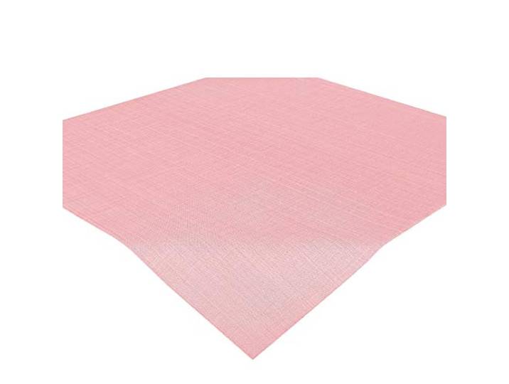 Tischdecke Wien - Mitteldecke mit Fleckschutz Leinenoptik - 85x85 cm rosa