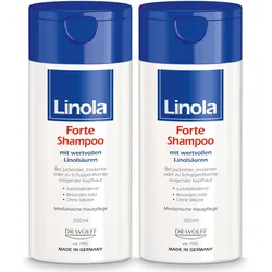 Linola Forte Shampoo Doppelpack 2X200 ml Shampoo