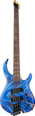 Marcus Miller M6 Headless 4 Blue Swirl Blue Swirl