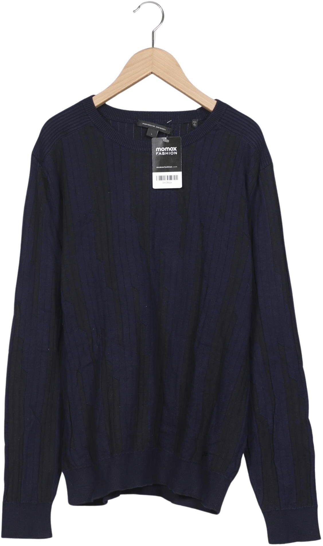 Porsche Design Herren Pullover, Marineblau, Gr. L, kein / Etikett - Second Hand