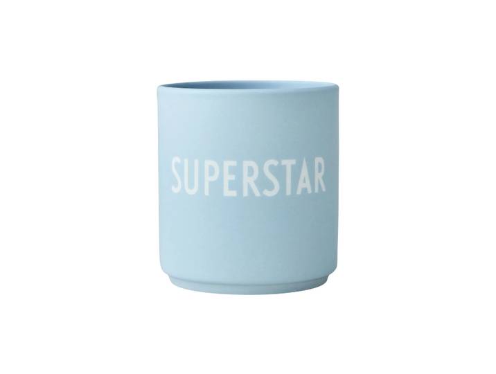 Design Letters Tasse favorite Design Letters 25 cl Superstar (Bleu)