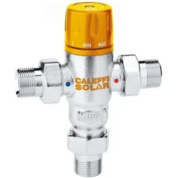 Caleffi Solar-Thermomischer f Eingangstemperaturen b 100 GrC 3/4Zoll, Zubehör Heizen