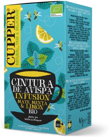 Cupper Infusión Cintura de Avispa Bio 20 Unds