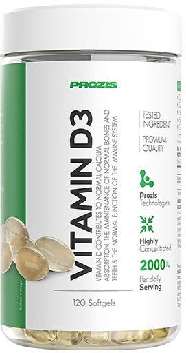 PROZIS Cáspulas Vitamina D3