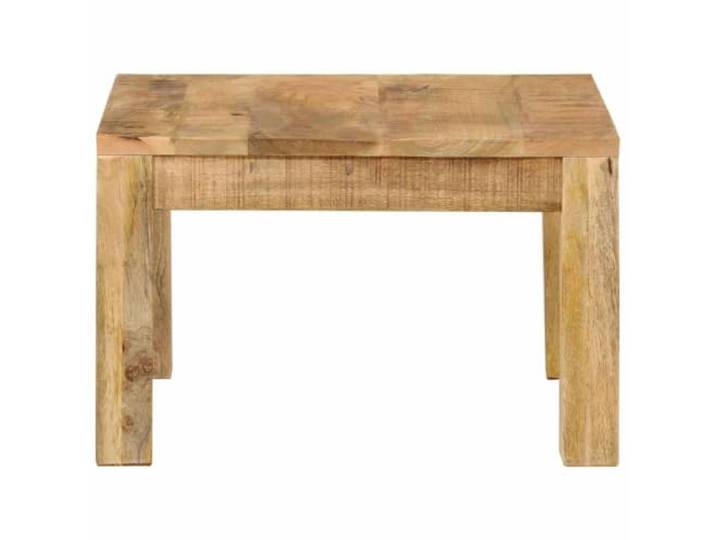 Couchtisch 55x55x35cm Mangoholz massiv Quadratischer Landhausstil, Mango-Massivholz, stabiler Rahmen, stabile Tischplatte, Montageanleitung