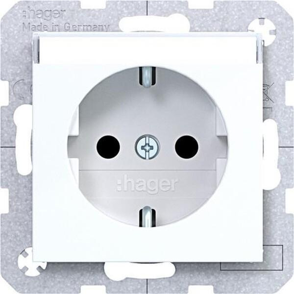 Hager SSD met overspanningsbeveiliging beperkte versie WAS1201WG AX/CX BERK