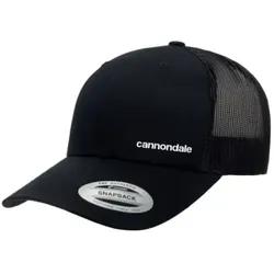 Cannondale Lifestyle Retro Trucker Kappe schwarz