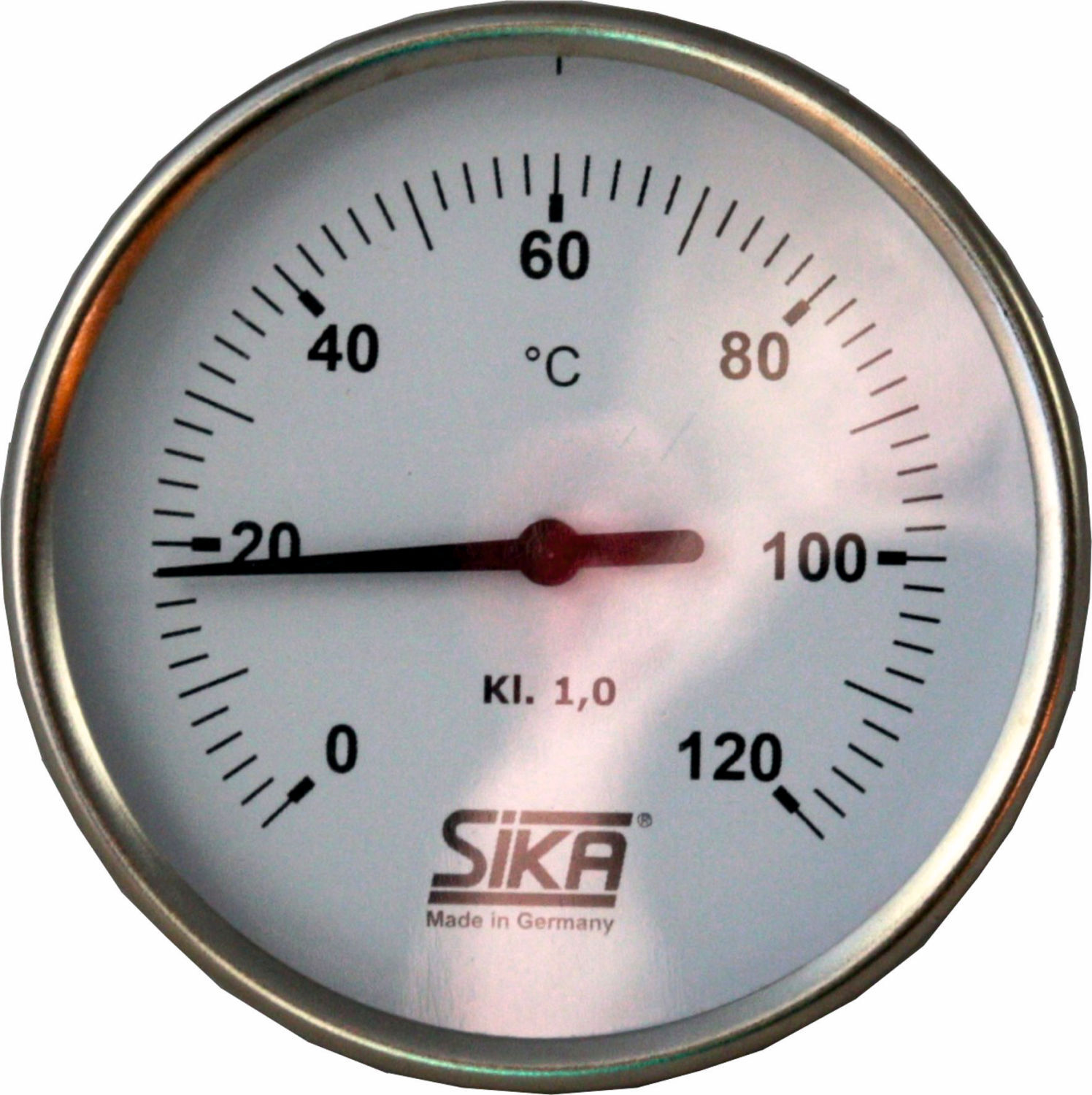 Thermomètre Wolf bimétallique NG80 L : 45 mm 2744999 pour FWS, LS