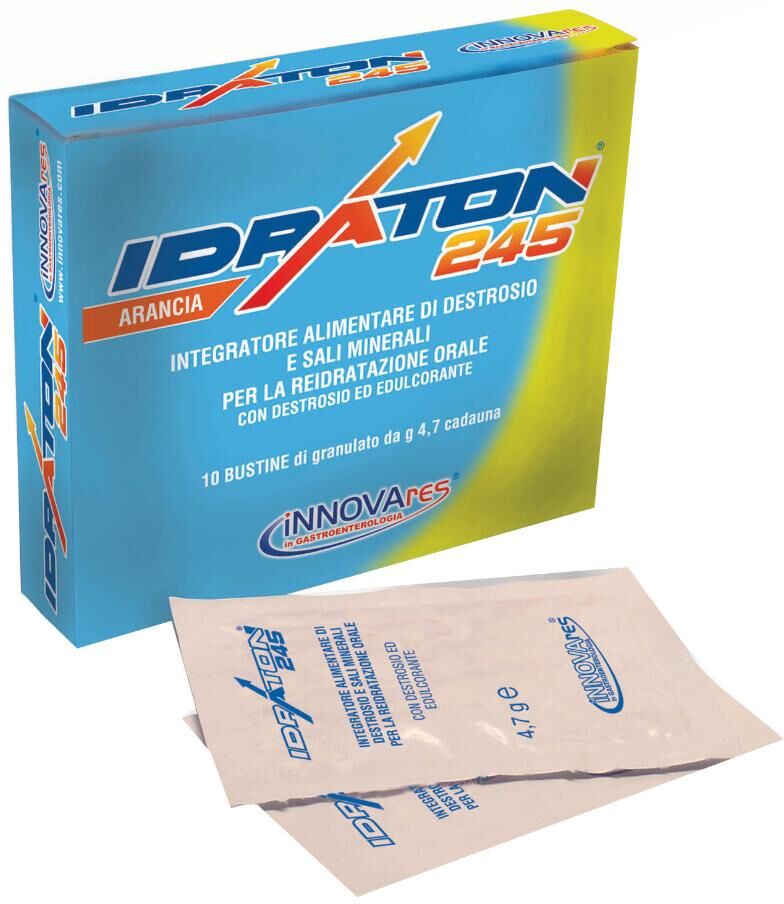 INNOVARES Srl DRATON 245 Soluzione Reidratante Orale, 10 Bustine