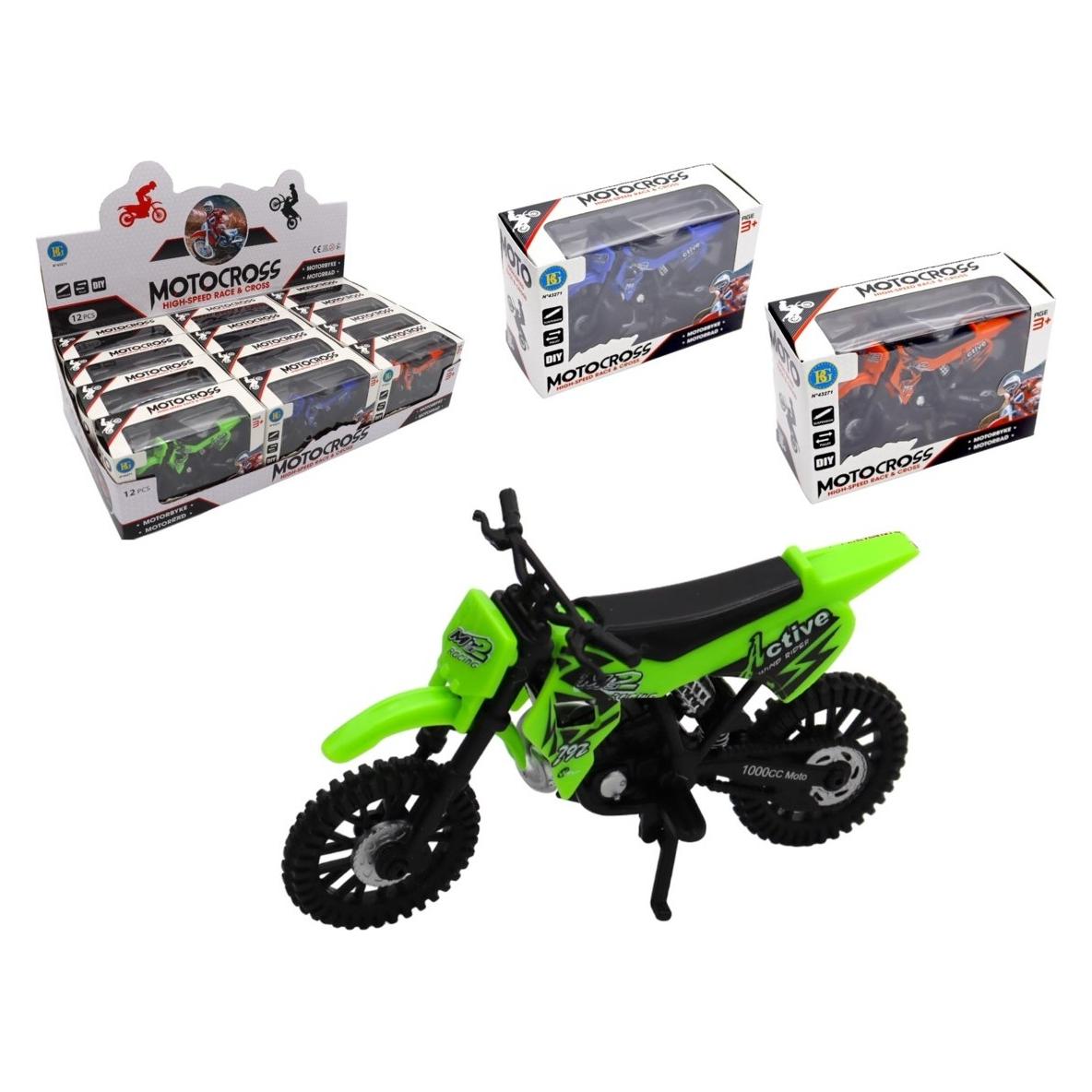 Magni Motorrad Motocross 12cm 3fach sortiert (43271)