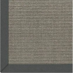 Astra Sisalteppich Manaus Col. 40 graphit Ø 250 cm mit Fleckenschutz