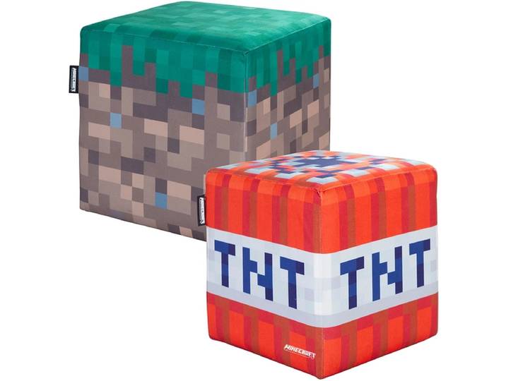 Hocker MINECRAFT MINECRAFT 35x35x35cm polyester mehrfarbig
