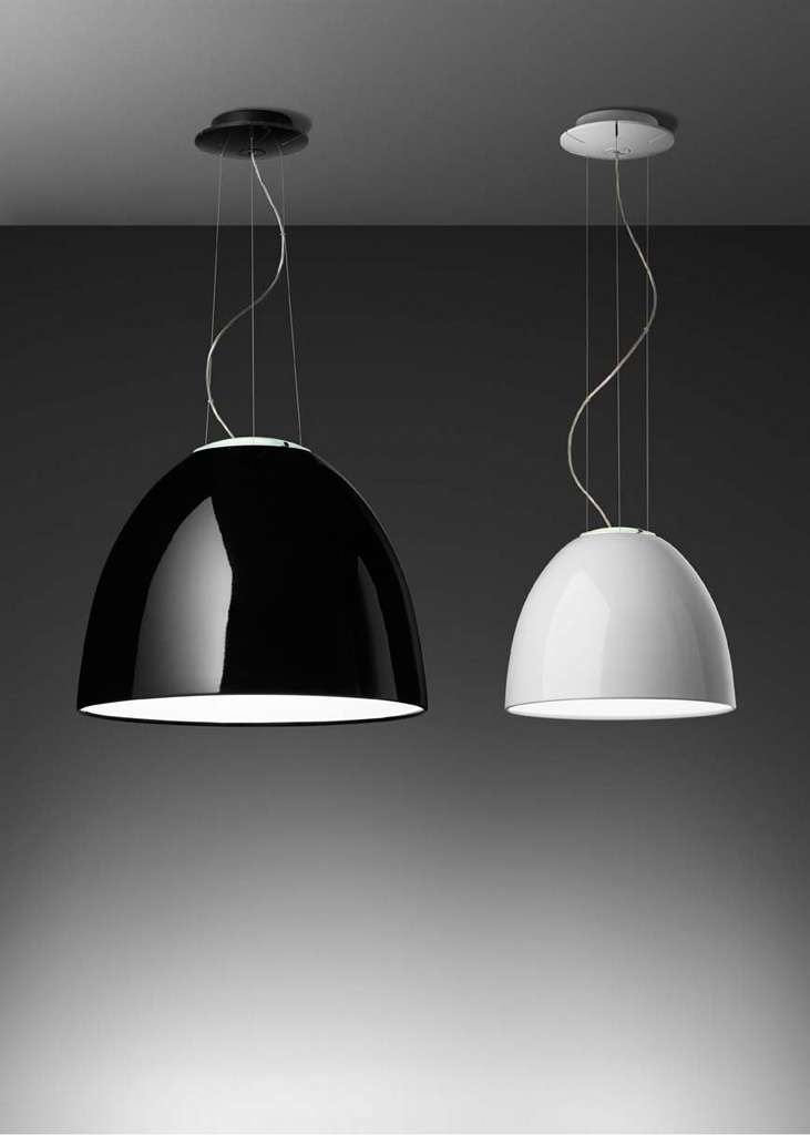 Artemide Nur Mini Gloss Halo Pendelleuchte (weiß glänzend) weiß glänzend