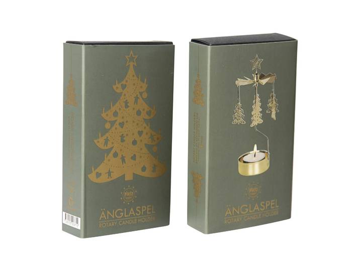 Pluto Design Bougeoir rotatif Sapin de Noël