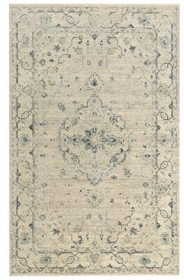 Alora Decor Intrepid Classical Faded Medallion Wool Rug