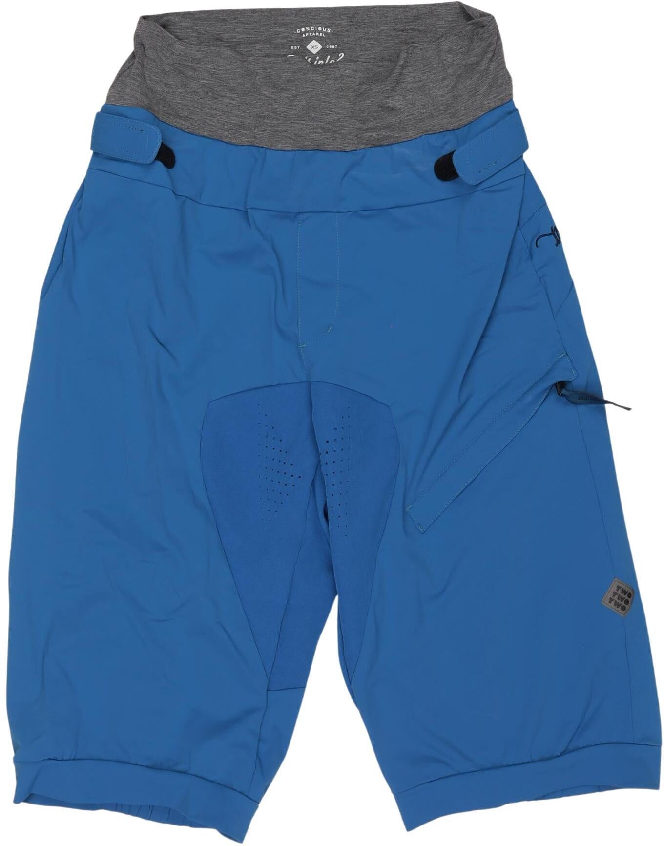 triple2 Damen Shorts, Blau, Gr. XS, Synthetik / Elasthan - Second Hand