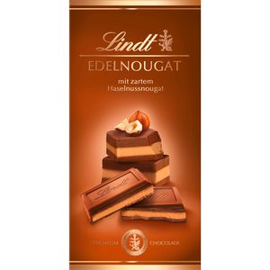 Lindt Tafelschokolade Edel-Nougat, 100g
