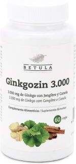 Betula Ginkgozin 3000 60 Capsules