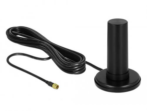 Delock 12590 Magnetfuß-Antenne 5G, LTE, UMTS
