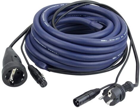 DAP Audio LICHT Power-Signal Schuko Verlängerung 10m
