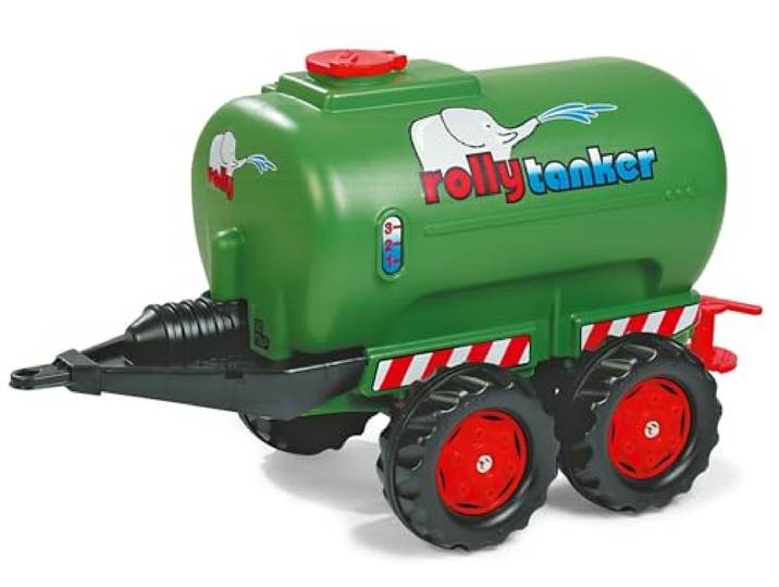 Rolly Toys Tankanhänger (rollyTanker Fassanhänger; Groß; Stabil; mit Auslaufhahn; max. Befüllung 30 l) 122653