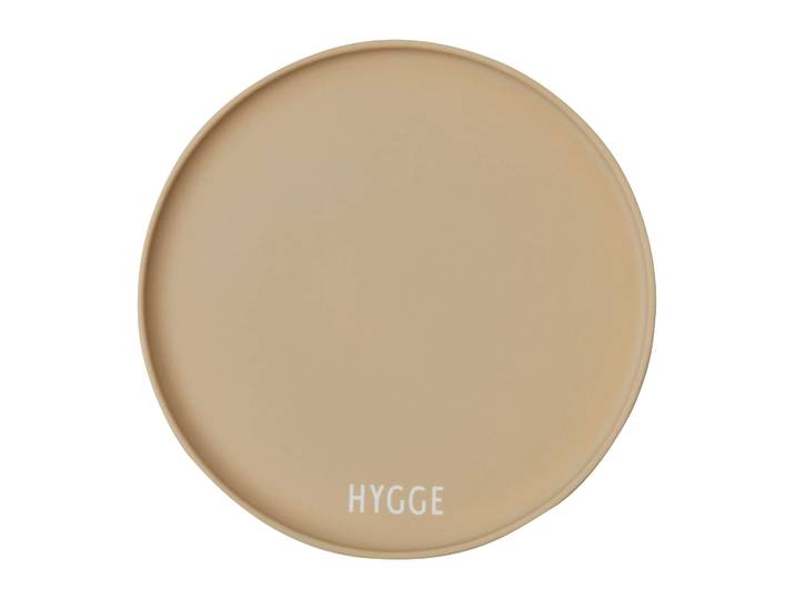 Design Letters Assiette Design Letters Ø22 cm Hygge-beige