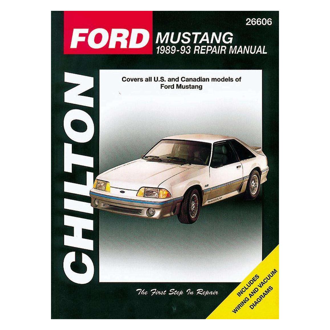 Cengage Learning Ford Mustang 79-93 & Mercury Capri 79-86 (Chilton) (Englisch, Haynes Publishing) (41995504)