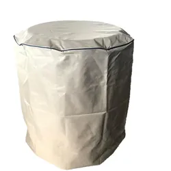 Elementi Wetterschutzhaube für Gasfeuerstelle "Porvoo",braun,73 x 73 x 67 cm (L x B x H)