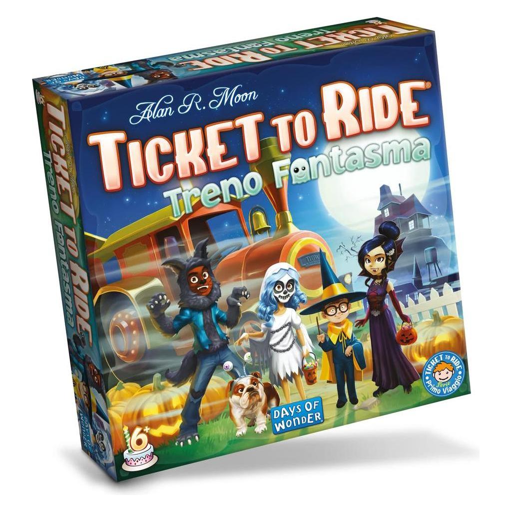Asmodée Ticket to Ride - Ghost Train (Italienisch, 2 - 4 Spieler) (42946724)