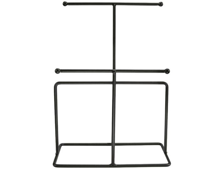 Schmuck Etagere KLEINE WOLKE Trinket , schwarz, B:18cm H:25cm T:10cm, Metall, Schmuckständer, Schmuck Etagere