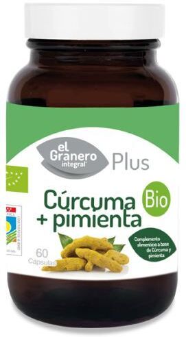 El Granero Integral Pepper Bio Curcuma 60 Capsules