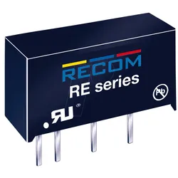 RE-1205S - DC/DC-Wandler RE, 1 W, 5 V, 200 mA, SIL-7, Single