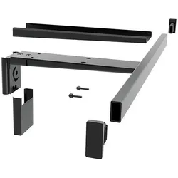 Peka Metall, Möbelausstattung, Tablarträger mit integrierter Kleiderstange Pecasa (1 Stk.)