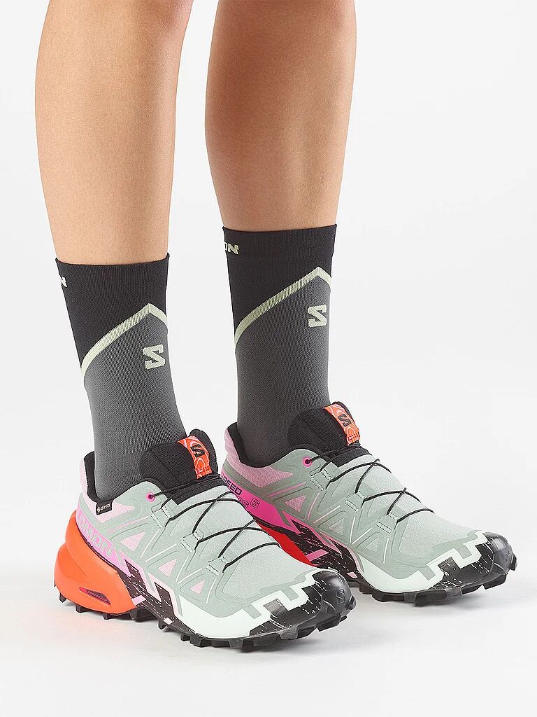 SALOMON Damen Traillaufschuhe Speedcross 6 GTX Storm hellgrün   42 W