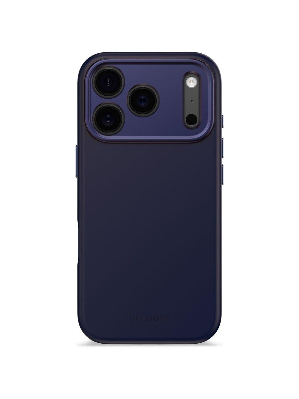 Decoded - AntiMicrobial Silicone Backcover for iPhone 17 Pro - True Navy