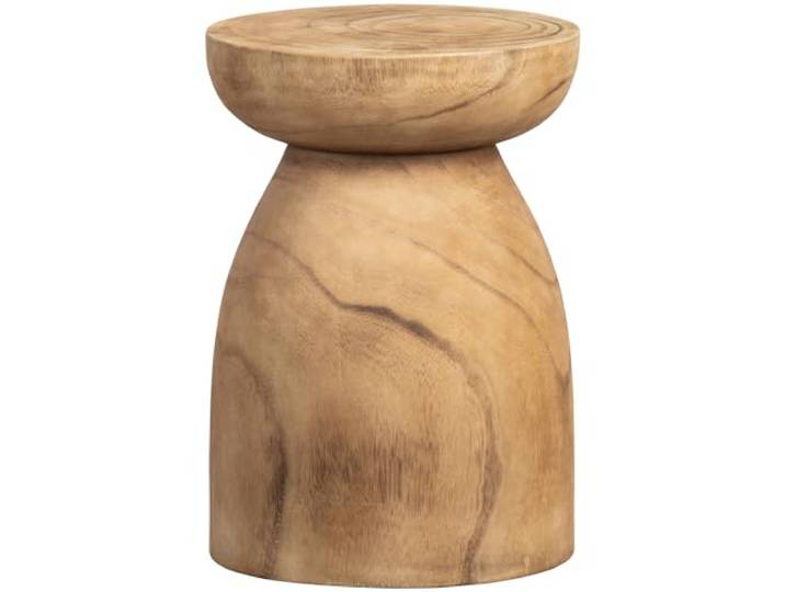 WOOOD Bink Hocker Holz Nature 40Xø28cm 0