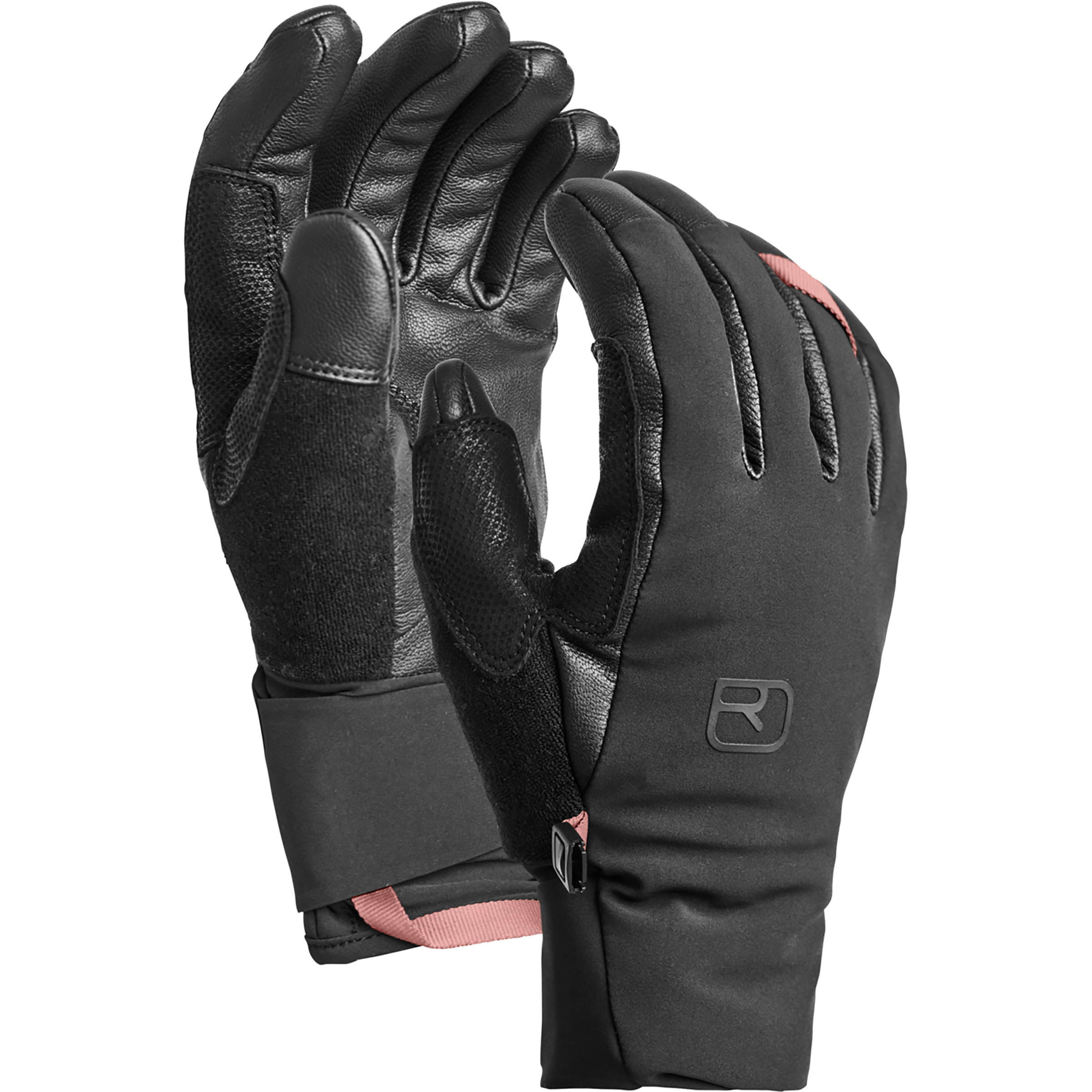 Ortovox Merino Mountain Damen Skihandschuhe schwarz Größe XS Trekking Wasserabweisend Merinowolle