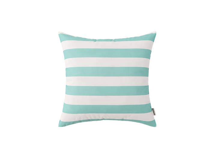 Outdoorkissen SURI türkis/weiss 45 x 45 cm