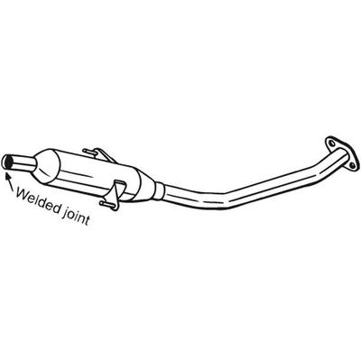 BOSAL Mittelschalldämpfer 284573