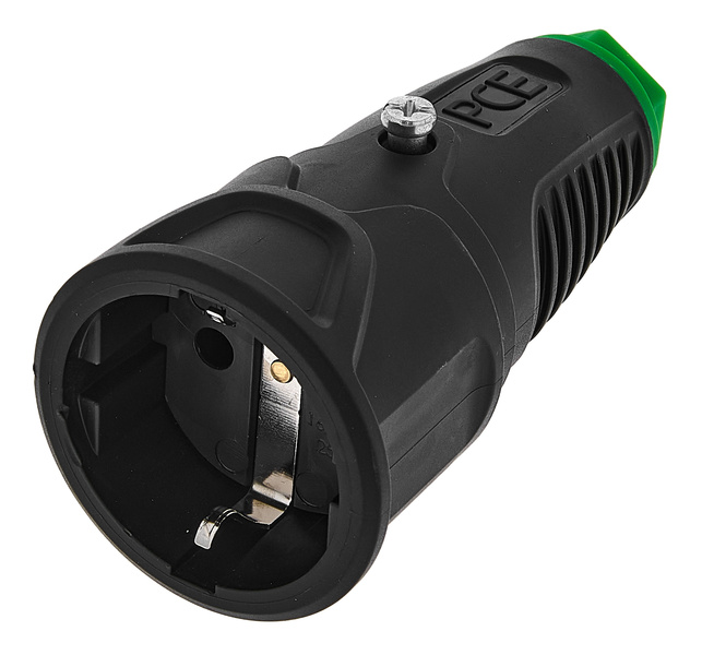 PCE 2520-shu Taurus2 Socket Black with green marking ring
