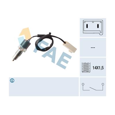 FAE Schalter, Rückfahrleuchte 40360 für SEAT