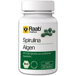 Raab Vitalfood Spirulina Bio Tabletten 200 St