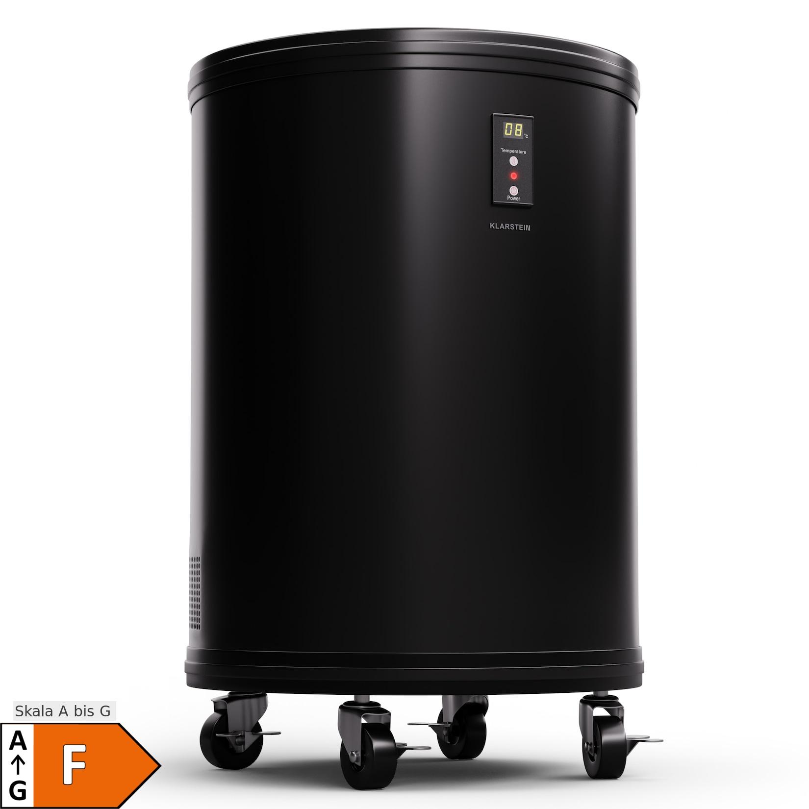 Mr. Barbot 30 Getränkekühler Barkühlschrank 30Ltr 0-16 °C mobil Schwarz 30 Liter