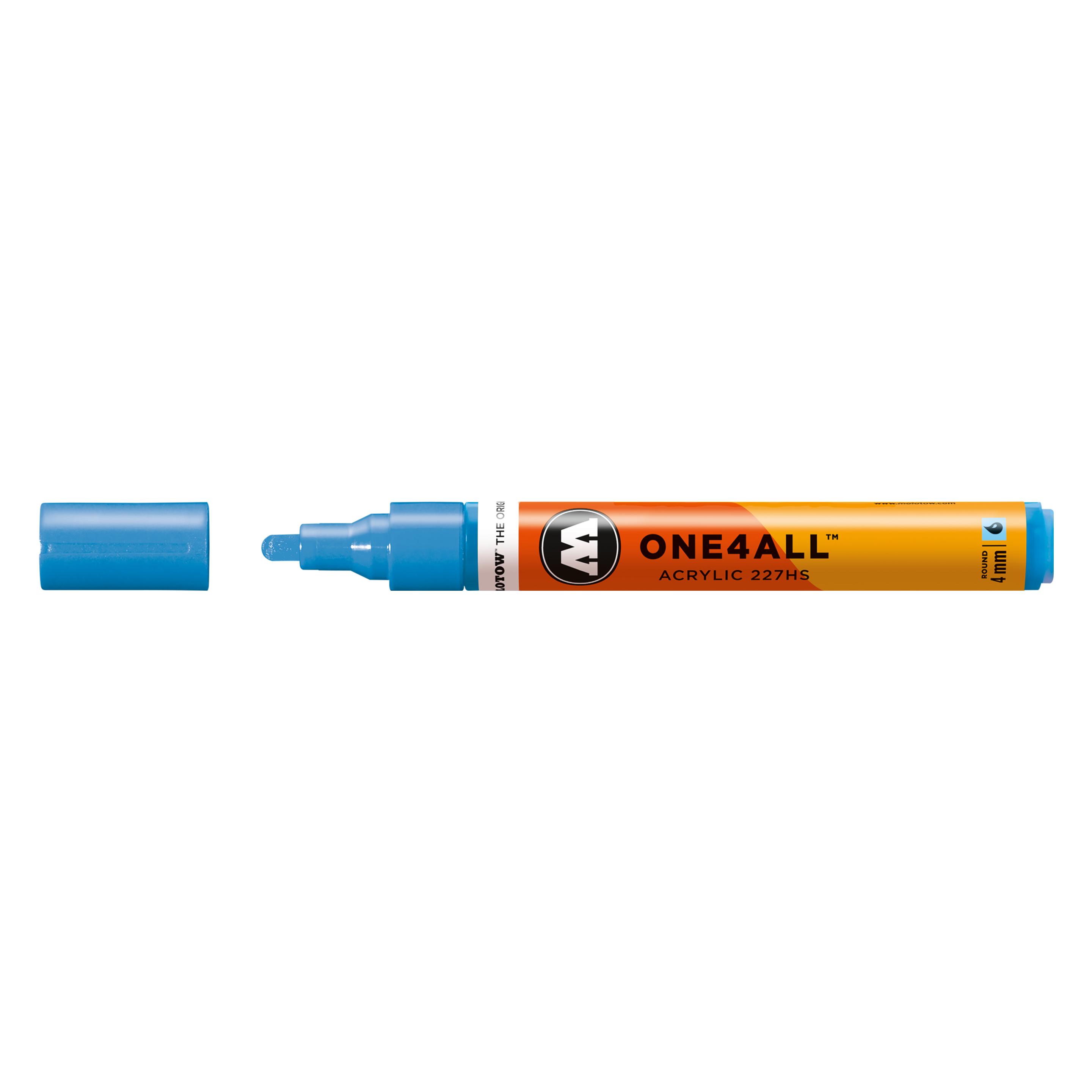 Molotow Filzstift One4all 227HS shock blue middle (1x) (227205)