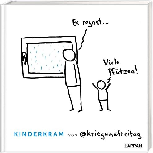 @kriegundfreitag - Kinderkram von @kriegundfreitag: Es regnet - viele Pfützen! Über das (anstrengende) Leben mit einem Zweijährigen - Preis vom 11.10.2026 03:10:56 h