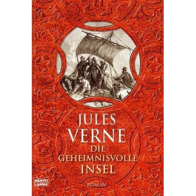 Die geheimnisvolle Insel, Taschenbuch von Jules Verne, Lübbe